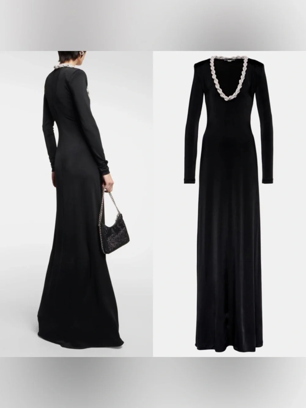 Like new Stella McCartney Crystal-embellished gown $2,500 38 - Picture 2 of 10